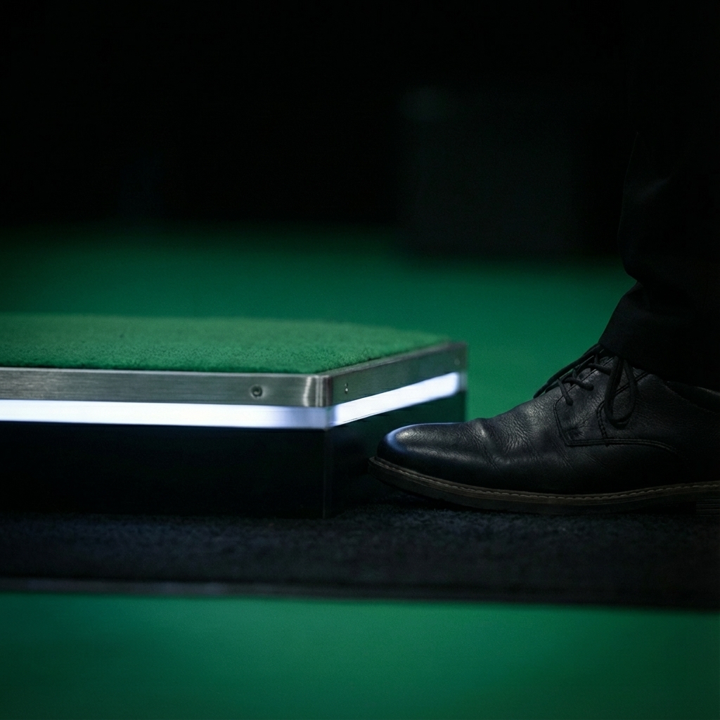 Richtige Standposition am Oche